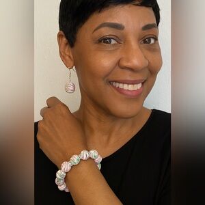 Handmade Polymer Clay Bracelet Earrings Host Pick